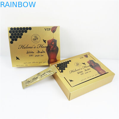 Custom Printed Empty 20g Plastic Packaging Bag Honey Food Grade Edible Pouch