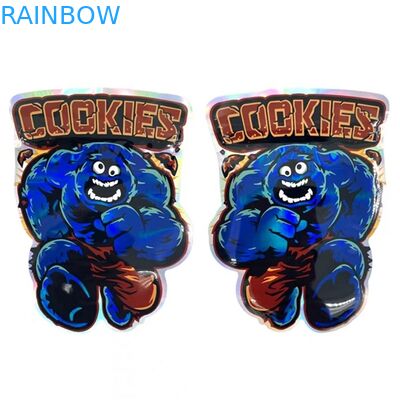 Custom Printed Zip Lock Mylar Bags Heat Seal Gummies Snack Zipper Bags Aluminium Foil