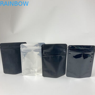 4 X 6 Mylar Custom Shape Stand Up Pouch With Childproof Zipper