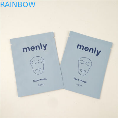 Mini Kraft Paper Cosmetic Pouch Packaging With Zipper Empty Foil Coffee Tea Pill Sachet