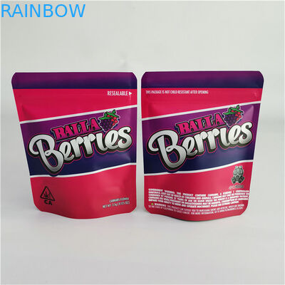 Plastic Tea Coffee Snack Packing Resealable Ziplock Bags Custom Pouch Laminated Runtz