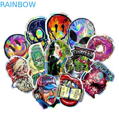 Custom Irregular Shape Mylar Plastic Zipper Bag Smell Proof 3.5g 7g