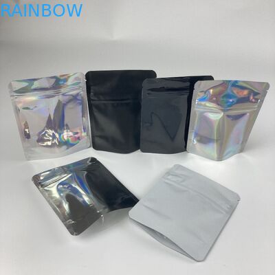 Aluminum Foil Tea Snack Food Packaging Stand Up Bags Zipper Customization