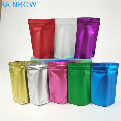 Custom Smell Child Proof Mylar Foil Ziplock Bags For Cookie Gummies 3.5g 14g 28g