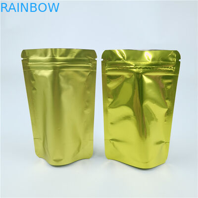 Custom Smell Child Proof Mylar Foil Ziplock Bags For Cookie Gummies 3.5g 14g 28g