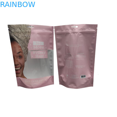 Custom Printed Aluminum Foil Stand Up Plastic Zipper Pouch For Ocean Sea Salt Body Scrub Cream