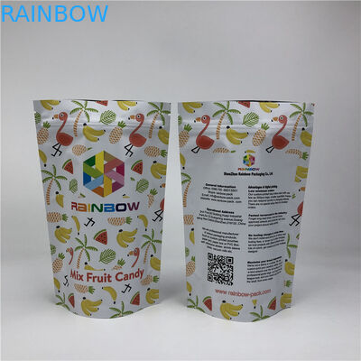 Customized CBD Bags Stand Up Doypack Matte Aluminum Foil Baggies Food Package