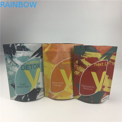 THC Plastic Stand Up Pouch With Zipper Mylar Packaging Bag For Snack Cannabis