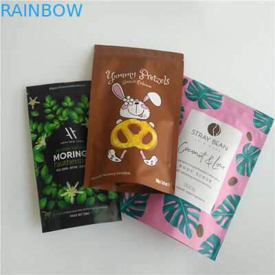 Custom Mylar Smell Proof Snack Bag Packaging Zipper Coffee Bag Kratom