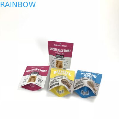 3.5g Smell Proof Ziplock Stand Up Pouches Sugar Candy Cookie Plastic Packaging Pouch