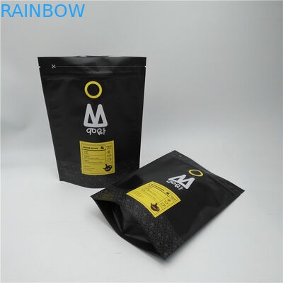 Plastic Custom Mylar Bags Coffee Stand Up Pouch For Food Packaging