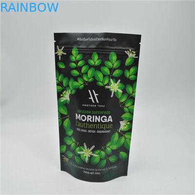 Plastic Custom Mylar Bags Coffee Stand Up Pouch For Food Packaging