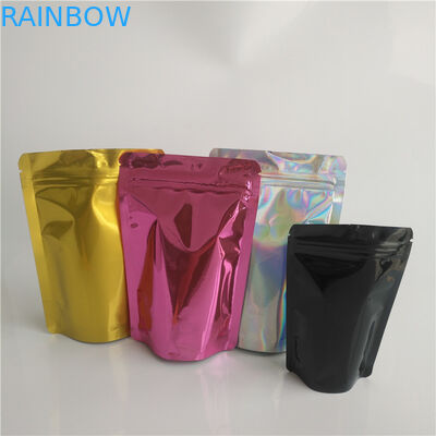 Plastic Custom Mylar Bags Coffee Stand Up Pouch For Food Packaging