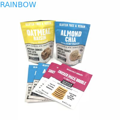 Custom Logo 3.5g Stand Up Mylar Bags For Cannabis Cookies Coffee Bean Packaging