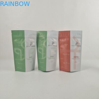 Plastic Coffee Stand Up Pouch Packaging Hemp 3.5g Mylar Bags With Logo