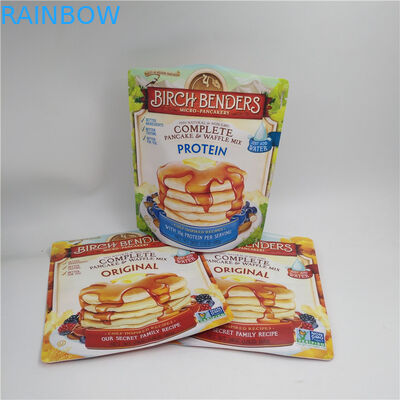 CBD Coffee Bean Bag Plastic Stand Up Pouch For Candy Cookies Snacks Packaging