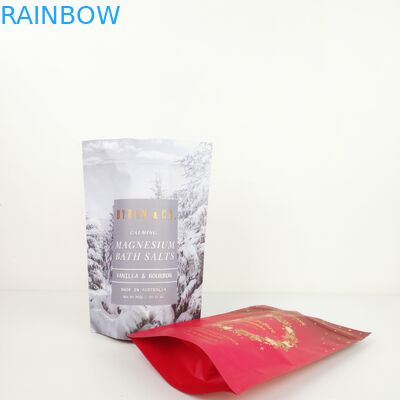 CBD Coffee Bean Bag Plastic Stand Up Pouch For Candy Cookies Snacks Packaging