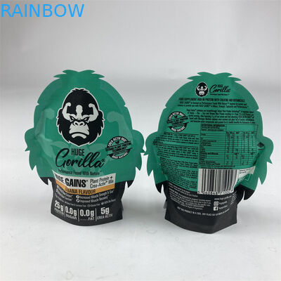 Irregular Shape Laminated Smell Proof Mylar 3.5g 7g 14g 28g Soft Touch Ziplock Mylar Bag