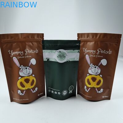 Custom 250g 500g PET Food Stand Up Pouch Eco Friendly Biodegradable