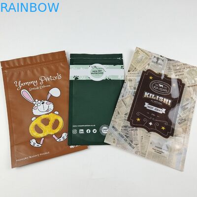 Custom 250g 500g PET Food Stand Up Pouch Eco Friendly Biodegradable