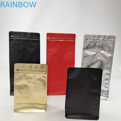 Matte Clear Mylar Aluminum Foil Bags 100g 250g 500g Flat Bottom Packing Bag