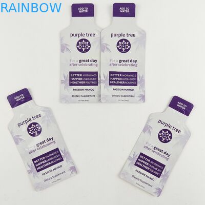 Digital Print Foil Packaging Bag Irregular Plastic Die Cut Edible Food Zipper Pouch