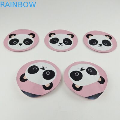 Digital Print Foil Packaging Bag Irregular Plastic Die Cut Edible Food Zipper Pouch