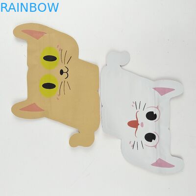 Shaped Smell Proof Mylar Bags 3.5g Resealable Ziplock Aluminum Packaging Pouches