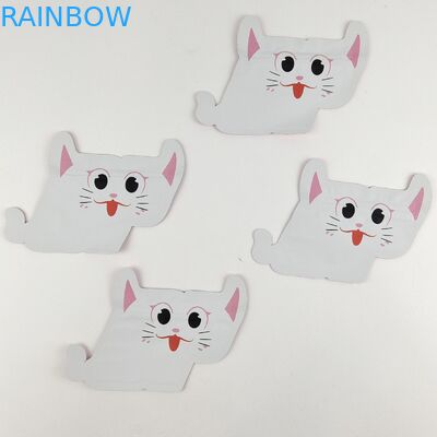 Special Shaped Custom Printed Mylar Bags Die Cut Irregular Pouch With Zipper