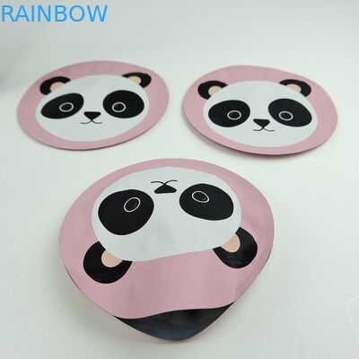 Die Cut Reusable Stand Up Ziplock Bags Smell Proof 3.5g Mylar Bags