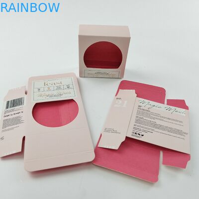 Custom 15ml 0.5oz Skincare Cardboard Paper Boxes With Embossing Logo