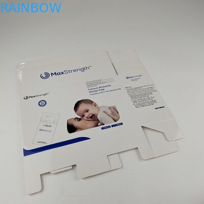 400g Paperboard Storage Box Customized Rectangular Milk Packaging Box