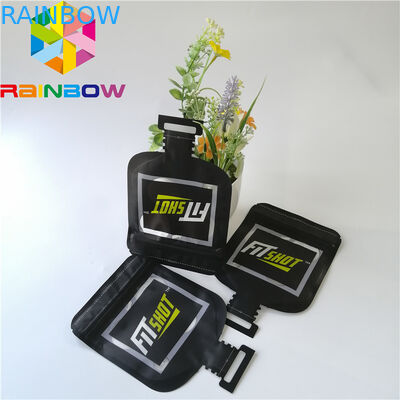 3.5 Grams Flat Shaped Bags Donut Shape MOPP VMPET Thick Mylar Bags