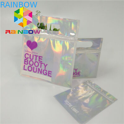 Waterproof Plastic Bikini Packaging Bag Soft Touch Swimwear Recycle Zip Lock Bags