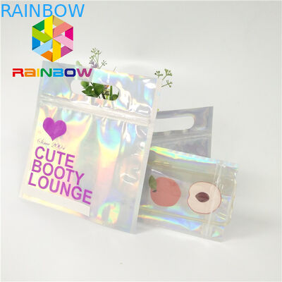 Waterproof Plastic Bikini Packaging Bag Soft Touch Swimwear Recycle Zip Lock Bags