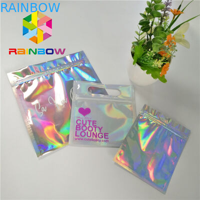 Waterproof Plastic Bikini Packaging Bag Soft Touch Swimwear Recycle Zip Lock Bags