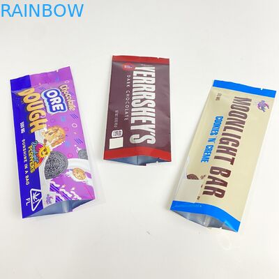 Custom Logo Back Sealed Bag Candy Gummies Seed Packaging Pouches