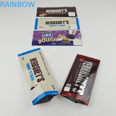 Recyclable Digital Printing Foil Bag CMYK Color Chocolate Packaging Bags