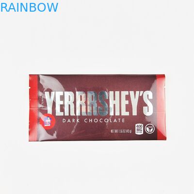 Cannabinoids Chocolate Bar Recyclable Plastic Bag Digital Printing Foil Bag