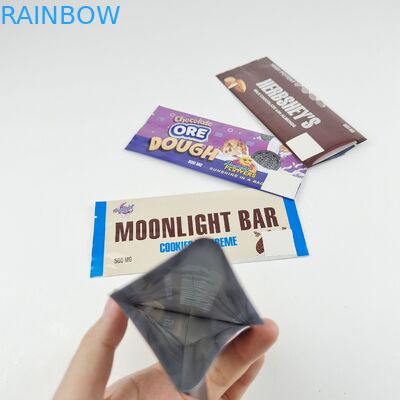 Custom Printed Mylar Zipper Bags Chocolate Packaging Bags Moisture Proof