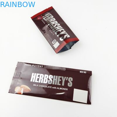 600mg Chocolate Packaging Pouch Custom Logo Foil Bag Chocolate Packing Sachets