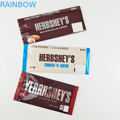 600mg Chocolate Packaging Pouch Custom Logo Foil Bag Chocolate Packing Sachets