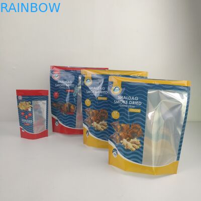 Stand Up Foil Ziplock Mylar Food Storage Bags Moisture Proof Smell Proof For Snack