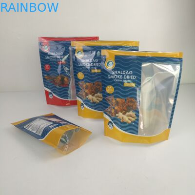 Stand Up Foil Ziplock Mylar Food Storage Bags Moisture Proof Smell Proof For Snack
