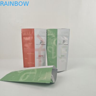 Soft Touch THC Food Mylar Bags Pouch Customized Aluminum Packaging Bags