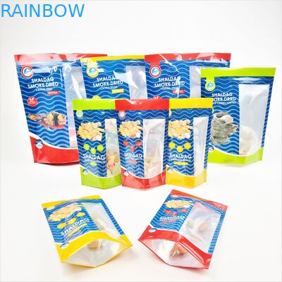 Transparent Custom Printed Mylar Bags Smell Proof Pouch 3.5g Edible Ziplock Foil Bags