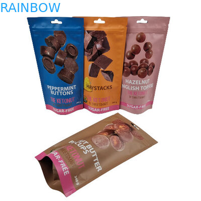 Cookies Candy THC Packaging Stand Up Doypack Custom Logo Printed Food Plastic Bag