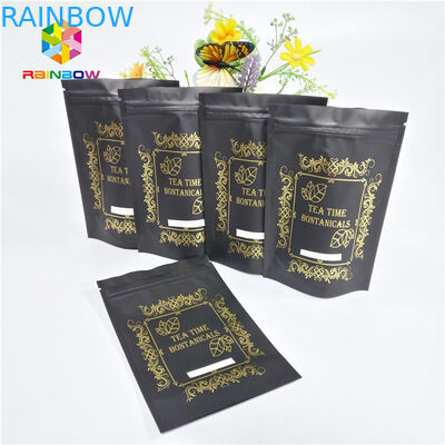 Snack Cookies Chocolate Ziplock Stand Up Pouch Food Grade MOPP PET PE CMYK Color