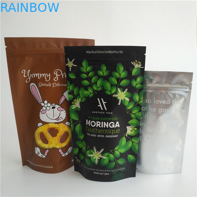 Customized Ziplock Packaging Bags Tea Coffee Bean Food Storage Packaging Bags