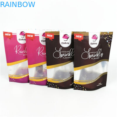 Custom Logo Smell Proof Plastic Bags 3.5g Mylar Plastic Holographic Bags